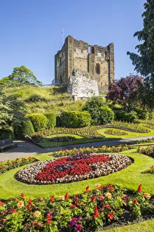 Guildford castle / keep, Guildford, Surrey, England, UK
