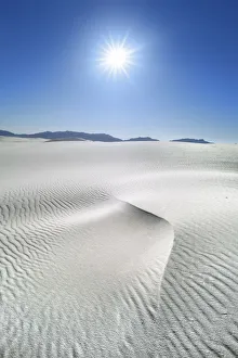 Gypsum desert White Sands - USA, New Mexico, Otero, White Sands - Chihuahua Desert