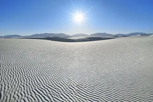 Gypsum desert White Sands - USA, New Mexico, Otero, White Sands - Chihuahua Desert