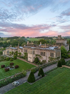 Derby Prints: Haddon Hall, Bakewell, Derby, England, UK