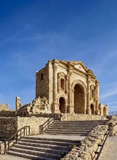 Hadrian Prints: Hadrains Arch, Jerash, Jerash Governorate, Jordan