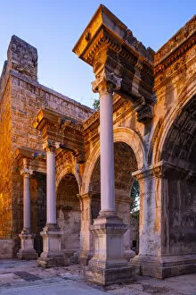 Images Dated 19th November 2019: Hadrians Gate, Antalya, Turkey