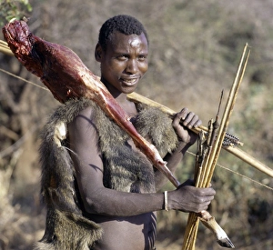 Traditional Lifestyle Gallery: A Hadza hunter