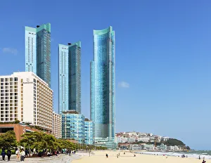 Busan Prints: Haeundae Beach, Busan, South Korea