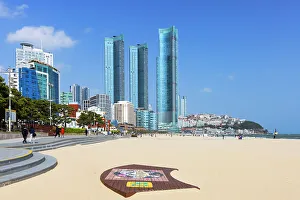 Busan Prints: Haeundae Beach, Busan, South Korea