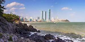 Busan Prints: Haeundae beach, Busan, South Korea