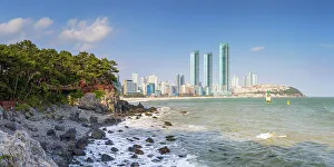 Busan Prints: Haeundae beach, Busan, South Korea