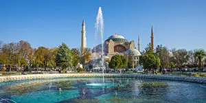 Hagia Sofia Prints: Hagia Sofia (Byzantine basilica and UNESCO World Heritage Site), Sultanahmet, Istanbul