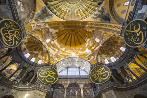 Hagia Sofia (Byzantine basilica and UNESCO World Heritage Site), Sultanahmet, Istanbul