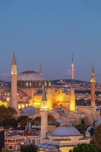 View From Above Prints: Hagia Sophia, Ayasofya, Istanbul, Turkey