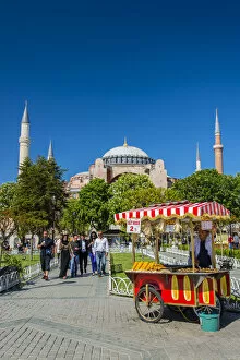 Images Dated 23rd June 2015: Hagia Sophia, Sultanahmet, Istanbul, Turkey
