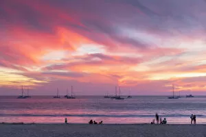 Hai Nan Beach at sunset, Phuket, Thailand