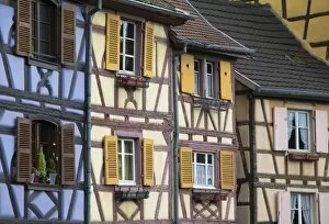French Wine Regions Gallery: Half Timbered Houses, Colmar, Alsace, France