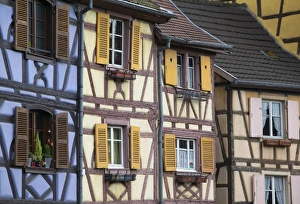 French Wine Regions Gallery: Half Timbered Houses, Colmar, Alsace, France