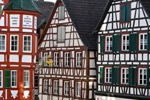 Baden Wurtemberg Prints: Half timbered houses at Schiltach, Black Forest (Schwarzwald), Germany