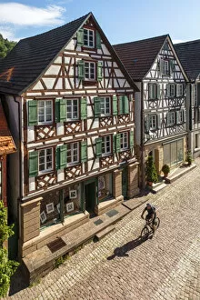 Images Dated 23rd November 2020: Half-timbered houses in Schiltach, Kinzigtal Valley, Black Forest, Baden-Wurttemberg, Germany
