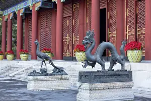 Dragon Prints: Hall of Benevolence and Longevity at Summer Palace (UNESCO World Heritage Site)