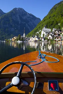 Hallstatt, Hallstattersee, Oberosterreich, Upper Austria, Austria