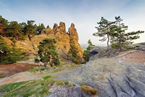 Images Dated 27th January 2023: Hamburger Wappen - Devil's Wall in the Harz Mountains, Timmenrode, Bode Valley, Germany, Europe