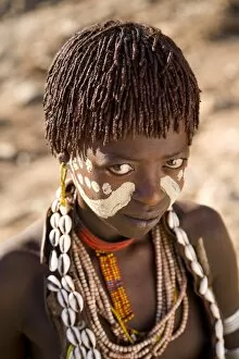 Images Dated 7th February 2006: Hamer Woman, Hamer Tribe, Lower Omo Valley, Southern Ethiopia