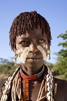 Africa Gallery: Hamer Woman, Hamer Tribe, Lower Omo Valley, Southern Ethiopia