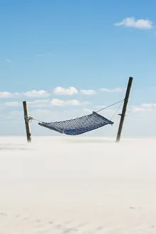 Amrum Prints: hammock at Kniepsand, Amrum island