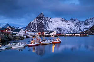 Hamnoy Prints: Hamnoy Harbour, Lofoten Islands, Norway