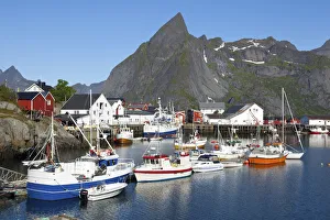 Hamnoy, Moskenesoy, Lofoten Islands, Nordland, Norway