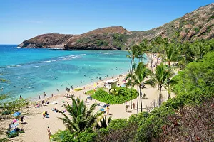 Hanauma Bay, Hanauma Beach Oahu, Hawaii, USA