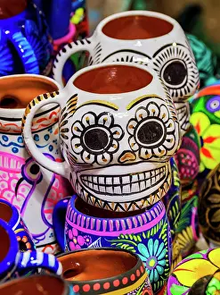 Marketplace Prints: Handicraft Market next to the Palace of Cortes, Cuernavaca, Morelos State, Mexico