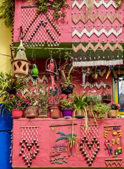 Handicrafts in Raquira, Boyaca Department, Colombia