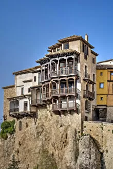 Images Dated 23rd June 2022: Hanging houses (casas colgadas), Cuenca, Castilla-La Mancha, Spain