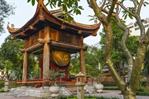 Images Dated 28th April 2015: Hanoi, Vietnam. Temple of Literature