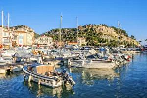 Harbor of Cassis, Bouches-du-Rhone, Provence-Alpes-Cote d'Azur, France