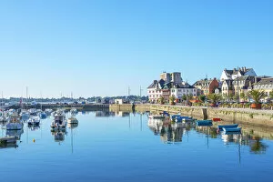 Images Dated 2nd June 2021: Harbor of Concarneau, Finistere, Brittany, France