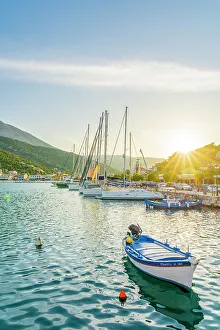 Harbour in Agia Efimia, Kefalonia, Ionian Islands, Greek Islands, Greece