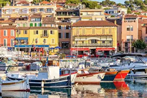 The Harbour at Cassis, Cassis, Provence-Alpes-Cote d'Azur, France