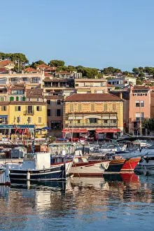 The Harbour at Cassis, Cassis, Provence-Alpes-Cote d'Azur, France