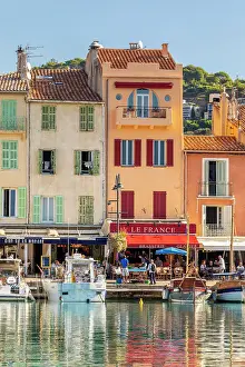 The Harbour at Cassis, Cassis, Provence-Alpes-Cote d'Azur, France