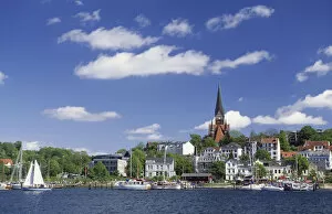 Images Dated 18th March 2011: Harbour of Flensburg, Schleswig-Holstein, Germany