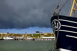Hornum Prints: Harbour, Hornum, Sylt Island, North Frisian Islands, Schleswig Holstein, Germany