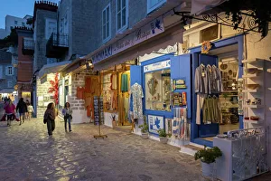 Hydra Prints: Harbour of Hydra Town, Hydra (Ydra), Saronic Islands, Greece