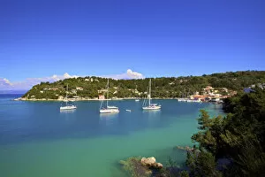 Images Dated 27th October 2015: Harbour At Lakka, Paxos, The Ionian Islands, Greek Islands, Greece, Europe