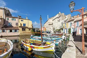 The Harbour at Martigues, Martigues, Provence-Alpes-Cote d'Azur, France