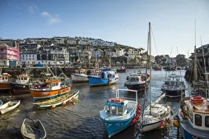 Harbour at Mevagissey, Cornwall, England, UK