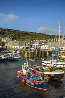 Harbour at Mevagissey, Cornwall, England, UK
