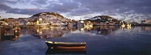 Sc Andinavian Gallery: Harbour, Moskenes, Flakstadoya Island, Lofoten Islands, Norway