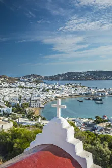 Harbour in Mykonos Town, Mykonos, Cyclade Islands, Greece