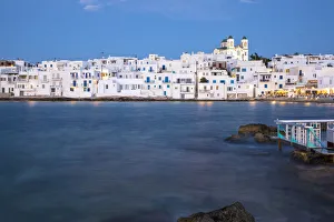 Images Dated 25th June 2019: Harbour at Naousa, Paros, Cyclade Islands, Greece