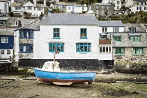 Harbour, Polperro, Cornwall, England, UK